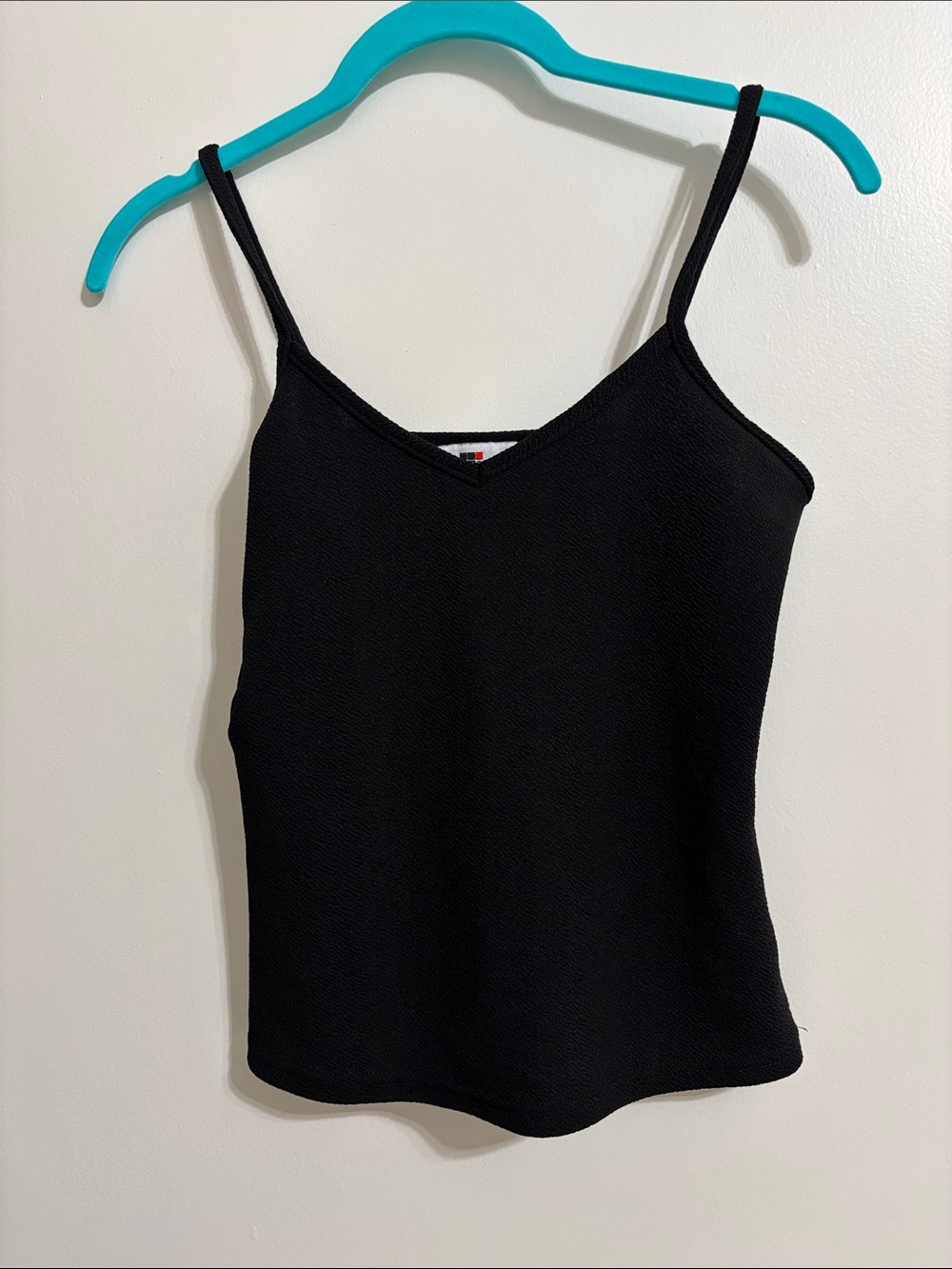 Temt Black V-Neck Spaghetti Strap Camisole